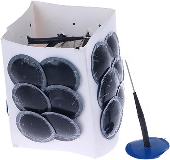 Bandenreparatieset - Paddenstoelpluggen - Band lek repareren - Pneumatisch systeem - 3/45/6mm - Meerkleurig