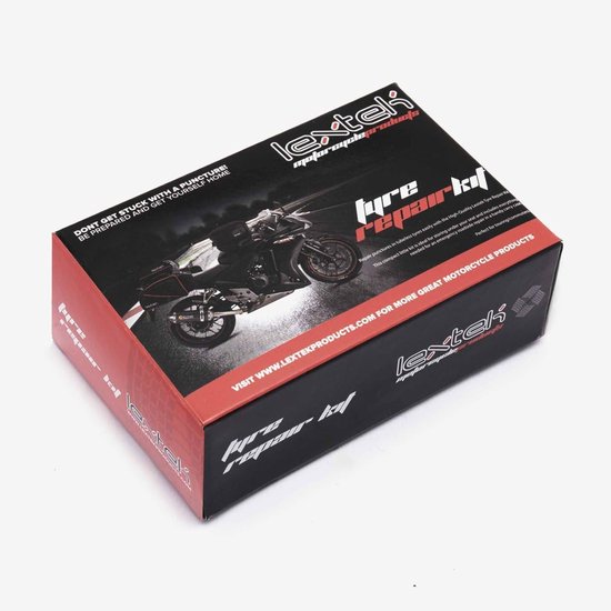 Bandenreparatieset - Tubeless Kit - Onderweg Repareren - Compleet Inclusief CO2 - Compact Formaat van Merkloos