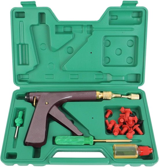 Bandenreparatieset - Tubeless Plug Set - Onderweg Repareren - Heavy Duty Professional - 32 Pluggen - Niet gespecificeerd