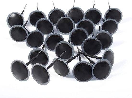 Bandenstekker - Reparatieset - Band repareren - Zelfsluitend ontwerp - 6 mm - Blauw