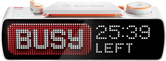 Bar - Productivity Multi-Tool Device with LED Pixel Display, Focus Timer, Distraction Blocker, Custom Busy Messages, Smart Home Ready, Open-Source & Developer-Friendly