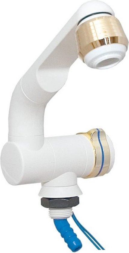 Barwig Waterkraan Compact Goud/Wit van $