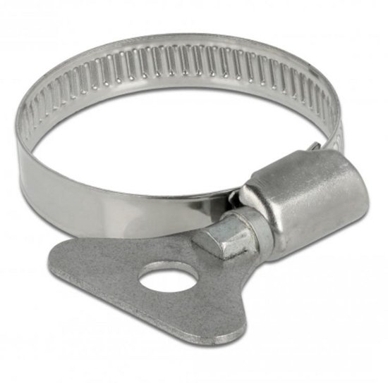 Basics slangklem met vleugelmoer 25-40mm - 1 stuks