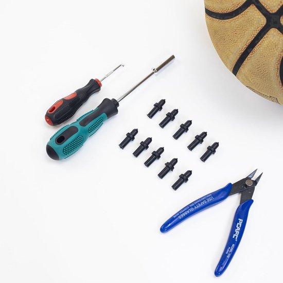 Basketbalventielen Reparatiekit - Ballen Pomp Set - Ballen Herstellen - Lekvrije Zekerheid - 10 Stuks - Niet gespecificeerd