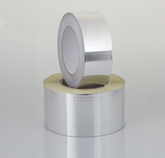 BB TAPES - Isolatiematje - Aluminiumtape - 48mm x 50m - Weerbestendig van Merkloos