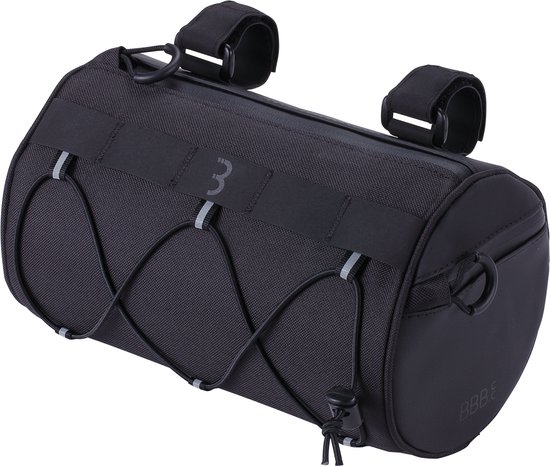 BBB Cycling BarrelPack Stuurtas Fiets Afneembaar – Bikepacking Stuurtas Racefiets – Waterproof – Zwart – 3L – BSB-151L van BBB Cycling