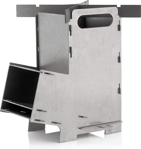 BBQ-Toro Rocket Stove - Wood Stove - Raket Kachel - Camping Stove - Gelegeerd staal van BBQ-TORO