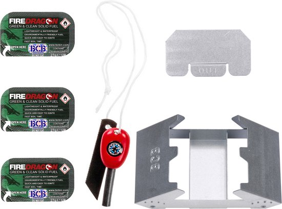 BCB FireDragon Stove met Aansteker van BCB