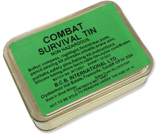B.C.B. NATO Combat Survival kit 17dlg