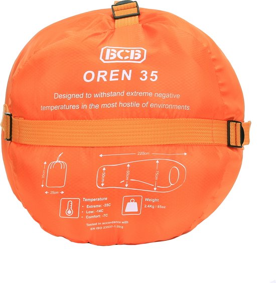 BCB Winter slaapzak the oren 35 CT120 van Merkloos