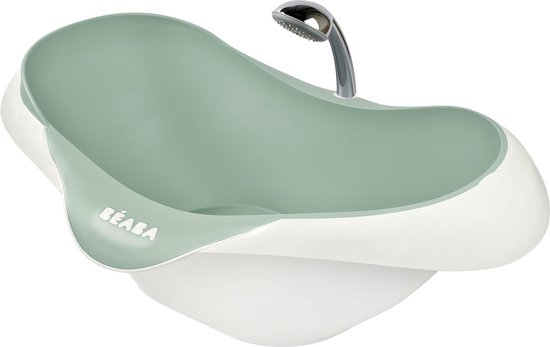 Béaba Camele'o® Babybad - 29L - Antislip & Zacht - Groen - Met Afvoerpunt - Gemaakt in Frankrijk van Béaba