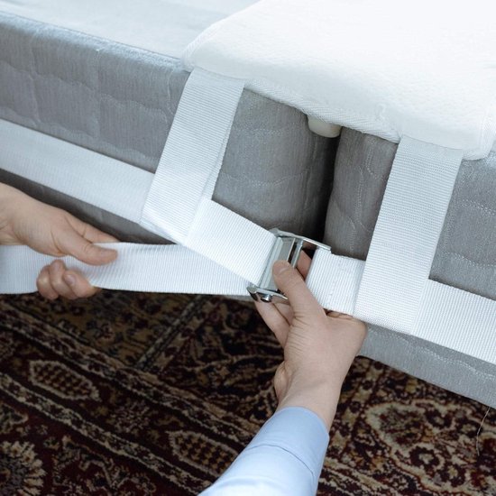 Bedbrug Kit - Matras Connector - Bedden Vergroten - Vul Gaten - Universeel - Wit