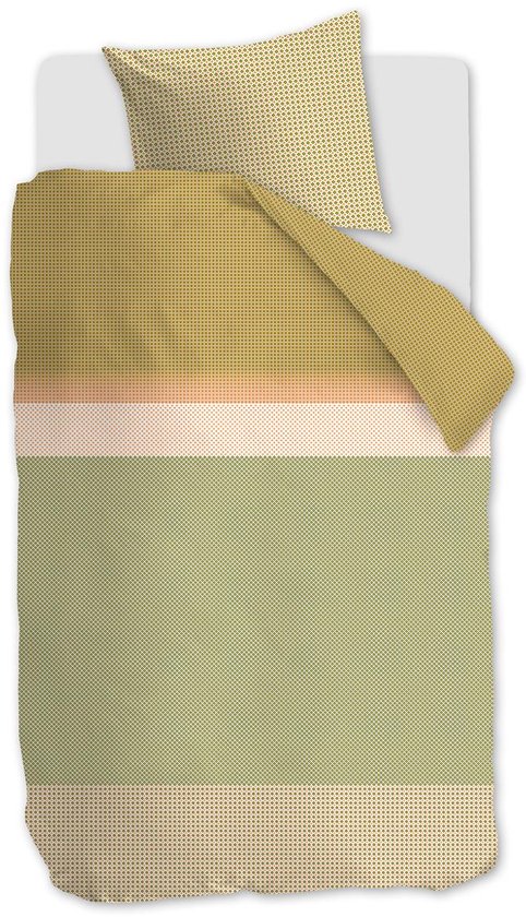 Beddinghouse Bernou dekbedovertrek - Eenpersoons - 140x200/220 - Multi van Merkloos