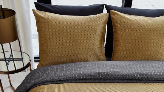 Beddinghouse Camaro Dekbedovertrek - Lits-jumeaux - 240x200/220 cm - Goud van Beddinghouse