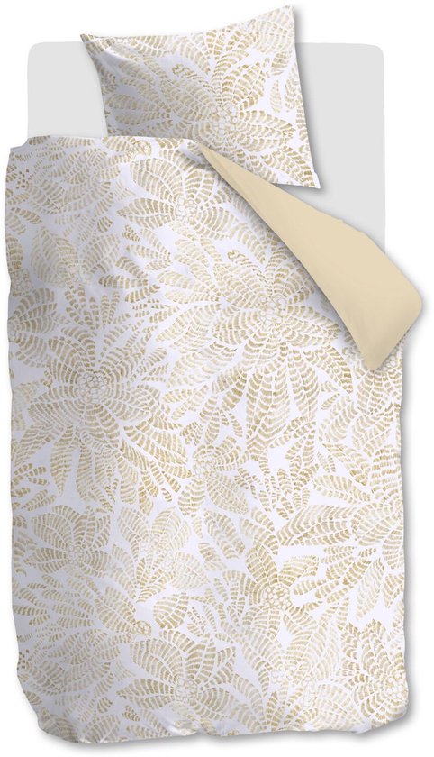 Beddinghouse Indy dekbedovertrek - Eenpersoons - 140 x 200/220 cm - Naturel