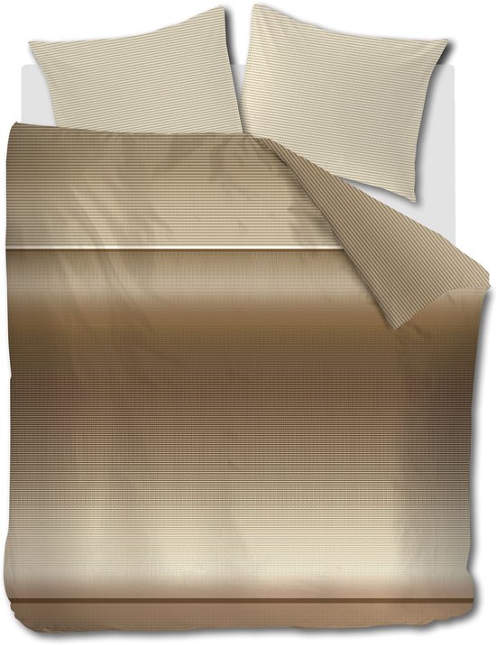 Beddinghouse Jenn dekbedovertrek - Lits-Jumeaux - 240 x 200/220 cm - Naturel van Merkloos