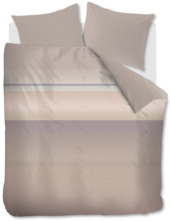 Beddinghouse Lenny dekbedovertrek - Tweepersoons - 200x200/220 cm - Naturel van Merkloos