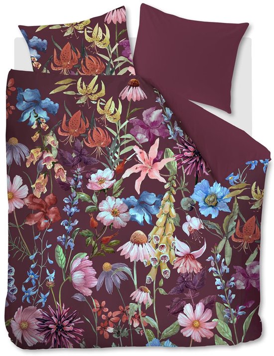 Beddinghouse Lily dekbedovertrek - Tweepersoons - 200x200/220 cm - Multi van Merkloos