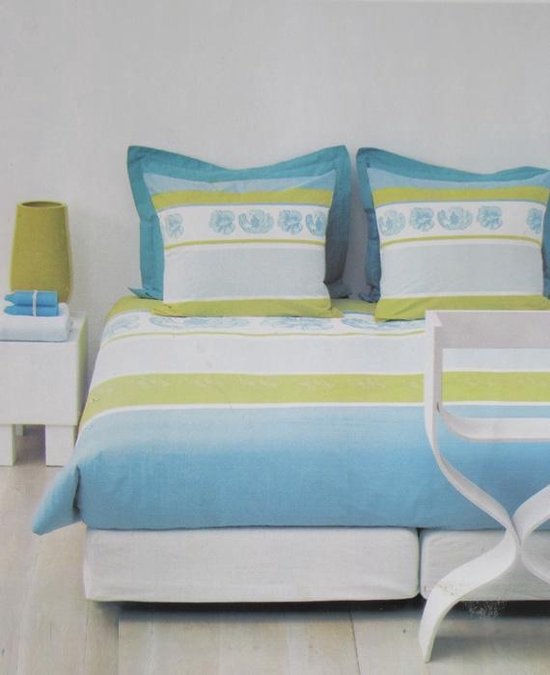 Beddinghouse Maxima Dekbedovertrek - Eenpersoons - 140x200/220 cm - Blue Moon van Merkloos