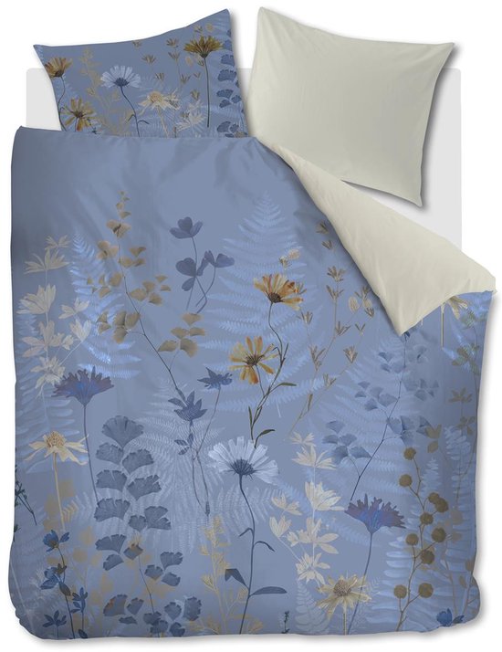 Beddinghouse Nala dekbedovertrek - Lits-Jumeaux - 240x200/220 - Blauw van Merkloos