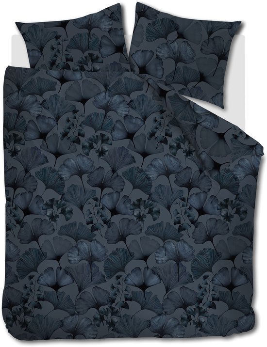 Beddinghouse Presca dekbedovertrek - Tweepersoons - 200 x 200/220 cm - Blauw van Beddinghouse