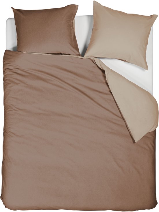 Beddinghouse Warm dekbedovertrek - Lits-Jumeaux - 240 x 200/220 cm - Roze