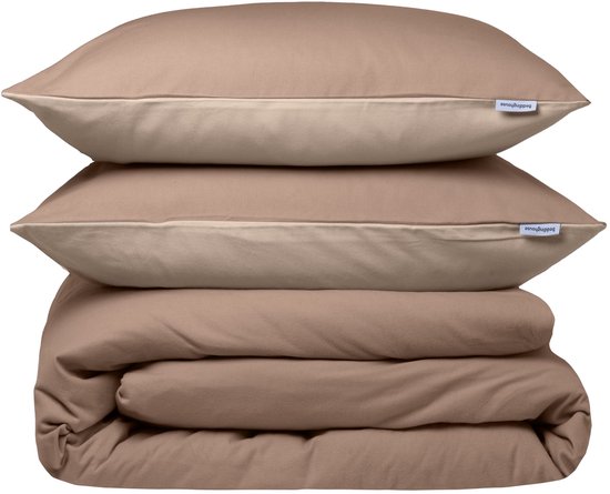Beddinghouse Warm dekbedovertrek - Tweepersoons - 200 x 200/220 cm - Roze