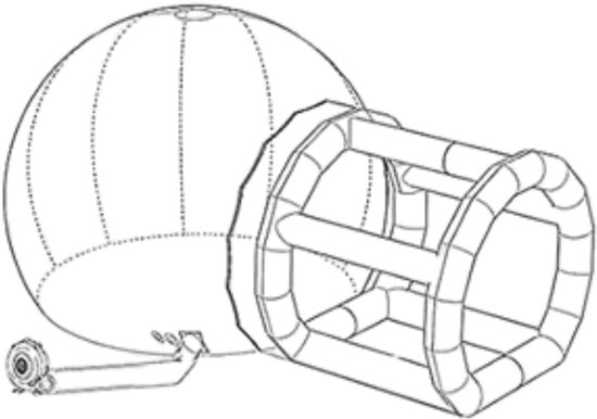 Benelux Select Bubbel Tent – Bubble Tent – Bubble Dome Tent – Ballon Tent - Transparant – Incl. Reparatieset – 2.5 x 2.5 x 2.5 M van Merkloos