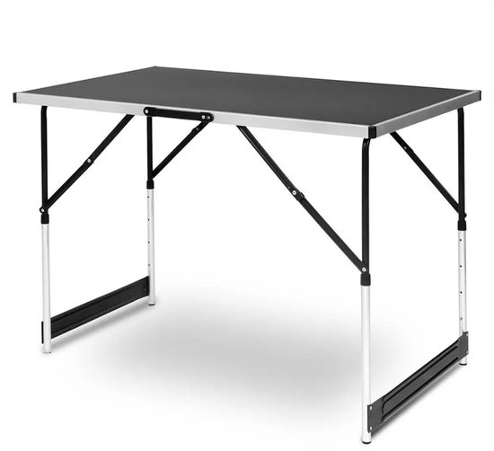 Benelux Select Campingtafel – Campingtafel inklapbaar – Camping Tafel – Campingtafels – Verstelbaar in hoogte - 100 × 73-94 × 60 cm