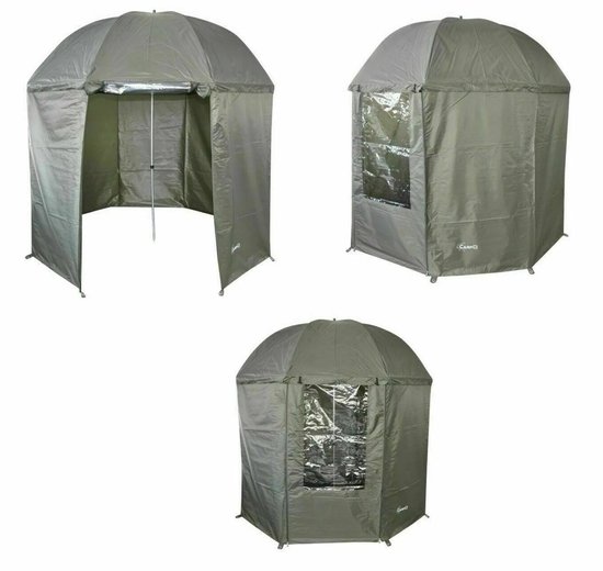 Benelux Select Visparaplu – Visparaplu 250 cm – Visparaplu’s en -tenten – Waterdicht – Brolly Tent - Afsluitbaar - 250 x 140 cm van Merkloos