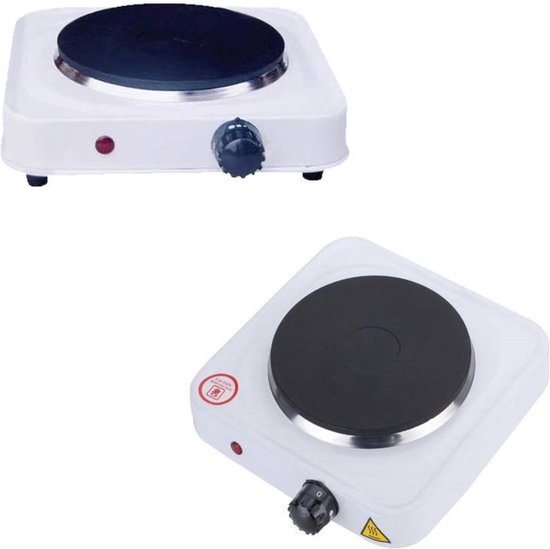 Benson Elektrische kookplaat - 1 pit - 1000W - 15 cm - oververhittingsbeveiliging van Benson