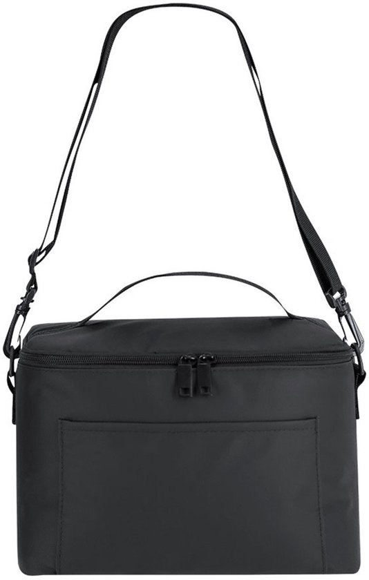 Benson koeltas Greenland - inhoud 7 liter - Zwart - 25 x 16 x 18 cm - Koeltassen - polyester/aluminium - met voorvakje van Benson