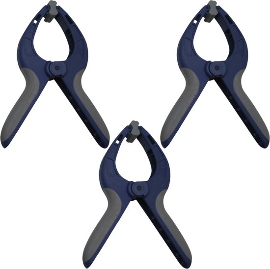 Benson Zeilklemmen/zeilclips/marktklemmen - kunststof - 7,5 cm - Dekzeil klemmen van Benson