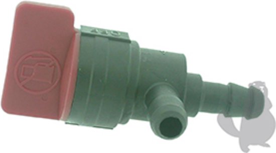 Benzinekraan - 90° universeel voor in lijn montage - voor slang met Ø: 6,35mm. van Benzi