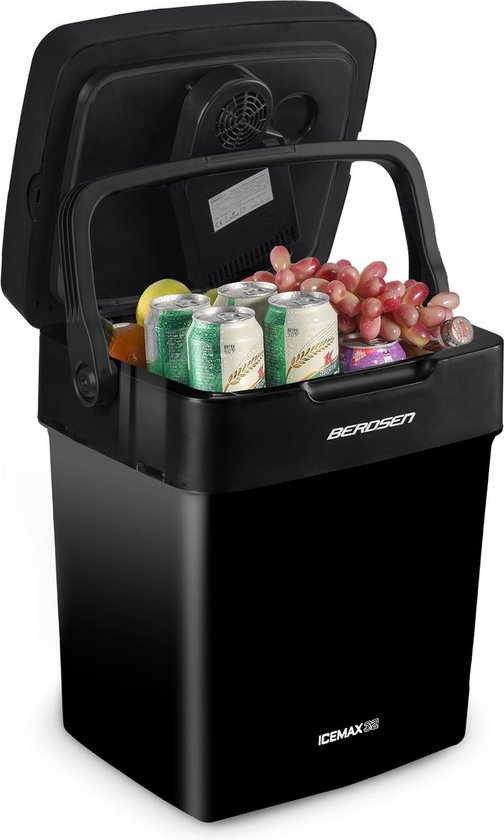 Berdsen Icemax toeristenkoelkast - 32 liter - ECO-modus - zwart van Berdsen