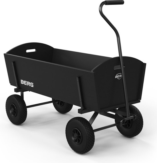 BERG Bolderkar / Bolderwagen / Beach Wagon L - Zwart van Merkloos
