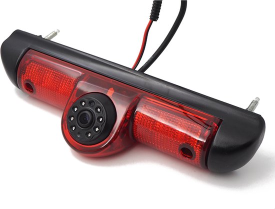 BergGPS® - Derde Remlicht Achteruitrijcamera Draadloos - Achteruitrijcamera camper - Fiat Ducato van BERG