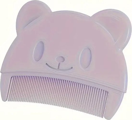 Bergkam - Kam voor hoofdvet - Babykam om berg te verwijderen - Schone baby hoofdhuid - Paars van Berg