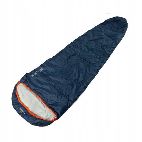 Bergson Weekend 200 Slaapzak Mummy Navy - Comfort tot 12°C
