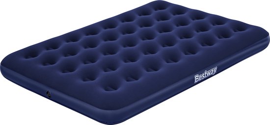 Bestway 2-Persoons Luchtbed - 191x137x22 CM - PVC - Donkerblauw van Bestway