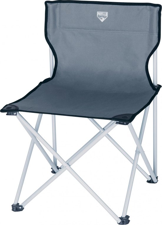 Bestway Fold 'n Sit Campingstoel - 50/50/72 - Grijs van Bestway