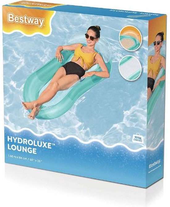 Bestway - Hydroluxe lounge - waterhangmat - waterbed - luchtbed - zwembadbed - zwemluchtbed. van Merkloos