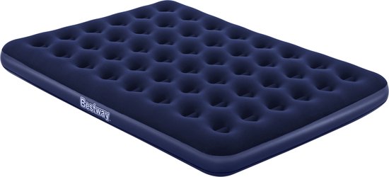 Bestway Inflatable Flocked Airbed 203x152x22 Cm 67003 Blauw 203 x 152 x 22 cm van Bestway