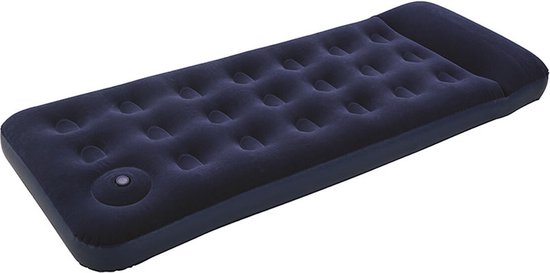Bestway Jr. Twin Luchtmatras met Ingebouwde Voetpomp 1,85 m x 76 cm x 28 cm van Bestway
