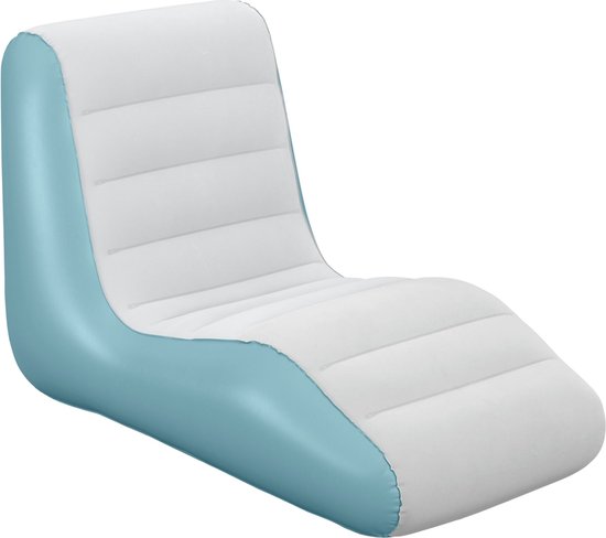 Bestway Leisure Luxe Chaise Luchtbed – 1 Persoon – 133 cm x 79 cm x 88 cm van Bestway