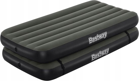 Bestway Luchmatras 188x99X25 CM 3-IN-1 Grijs Kamperbed van Bestway