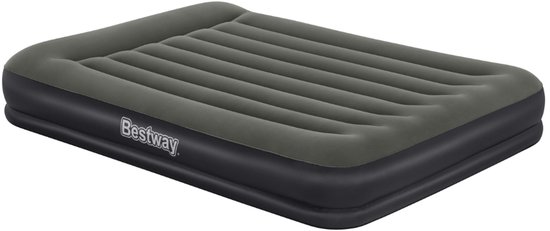 Bestway – Luchtbed – 2-Persoons – 152×203×30 cm – Groen - Luchtbed 2 Persoons - Camping - Buiten - Slaapbed - Luchtbed Met Kussen van Merkloos