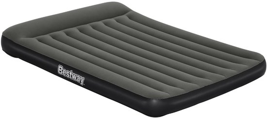 Bestway - Luchtbed - 2-Persoons - 152×203×30 cm - Groen - Met Ingebouwde Batterijpomp - 2-persoons Luchtbed - Luchtbed Camping - Luchtbed Buiten - Luchtbed Met Ingebouwde Pomp - Luchtbed Met Hoofdkussen van Merkloos