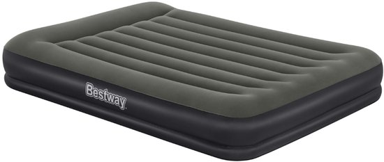 Bestway – Luchtbed – 2-Persoons – 152×203×36 cm – Groen - 2-persoons Luchtbed - Luchtbed Met Ingebouwd Kussen - Campingbed - Logerbed - Buitenbed van Merkloos