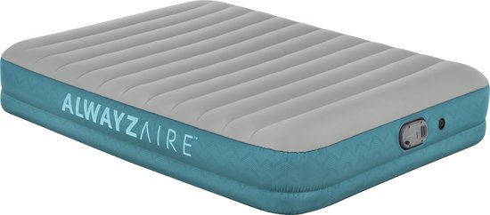 Bestway Luchtbed met Ingebouwde Pomp - 2-Persoons - 203 x 152 x 36 CM - Ingebouwd Kussen van Bestway